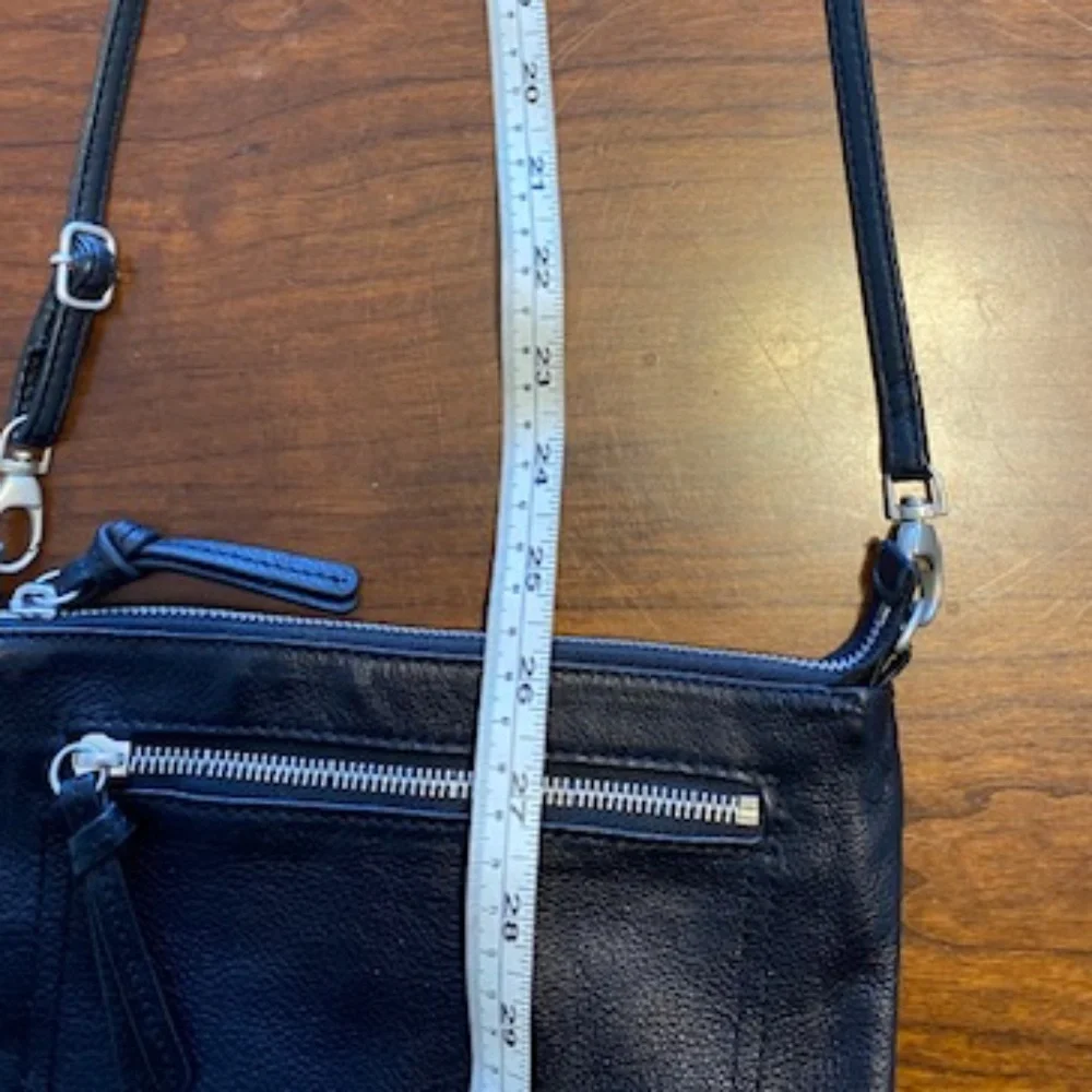 J.Jill Black Leather Crossbody Bag - Picture 8 of 11